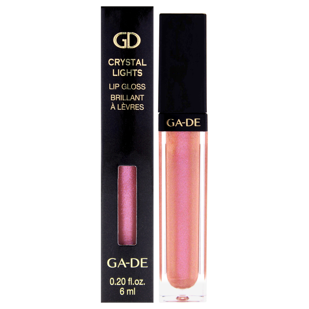 Crystal Lights Lip Gloss - 805 Bejeweled by GA-DE for Women - 0.2 oz Lip Gloss